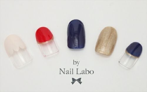 【Mikaさん】バイネイルラボ by nail labo ジェルネイル12コ Mikaさん】バイネイルラボ by nail labo ジェルネイル12コ の通販 by
