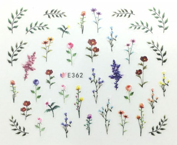 ネイルシール ボタニカルフラワーの通販｜ネイルパーツ｜by Nail Labo