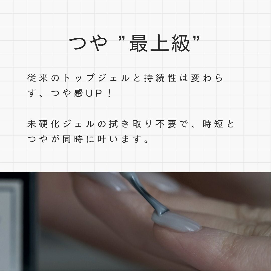 ノンワイプトップジェル（つや、最上級）の通販｜ベース ／ トップ
